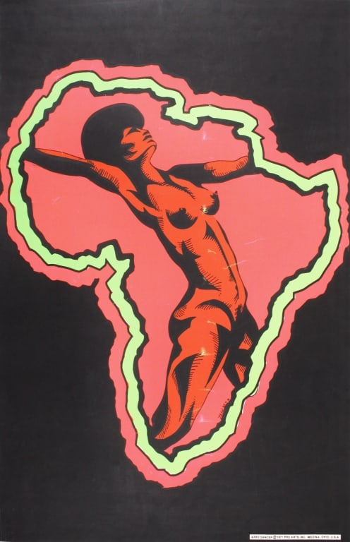[POSTER] AFRO DANCER. 1971 (1 of 3)
