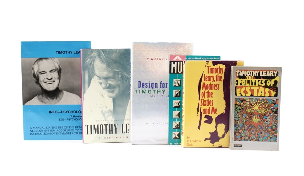 [LEARY, TIMOTHY] LOT OF 5+1 VOLUMES SOLD TOGETHER (1 of 2)