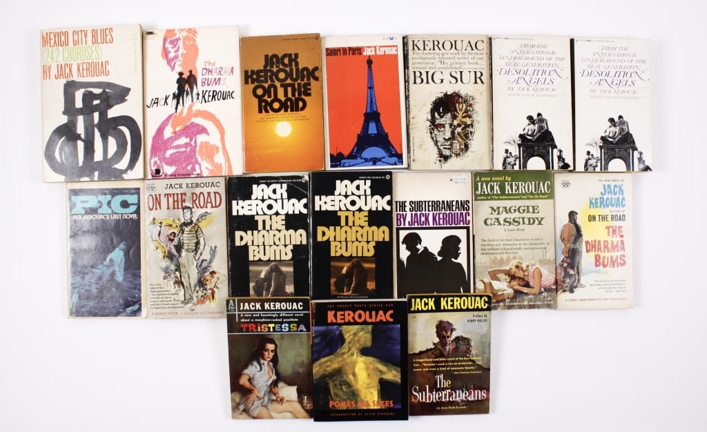[KEROUAC, JACK] LOT OF 17 VOLUMES SOLD TOGETHER (1 of 2)