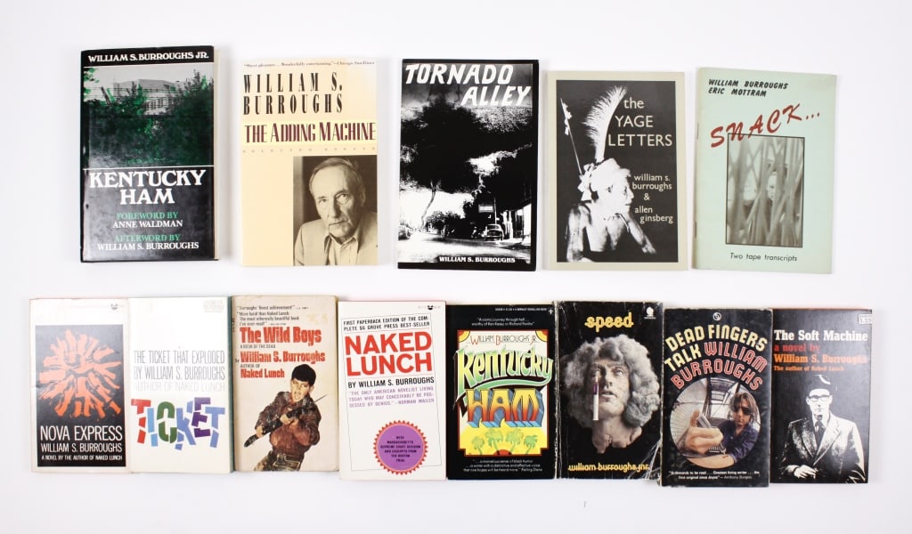 BURROUGHS, WILLIAM S. / JR. LOT OF 13 VOLUMES (1 of 2)