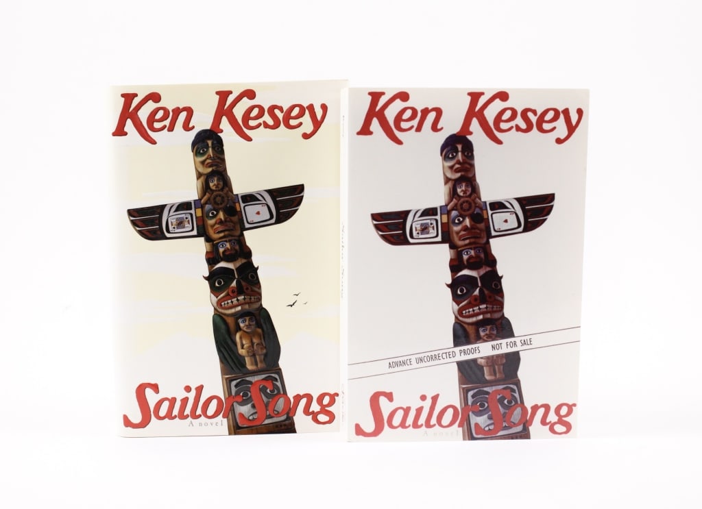 KESEY. SAILOR SONG. 1992. SIGNED + ADVANCE PROOF (1 of 5)