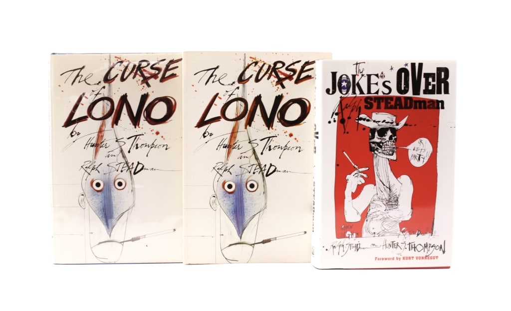 [STEADMAN, R. / THOMPSON, HUNTER S.] LOT OF 3 VOLS (1 of 8)