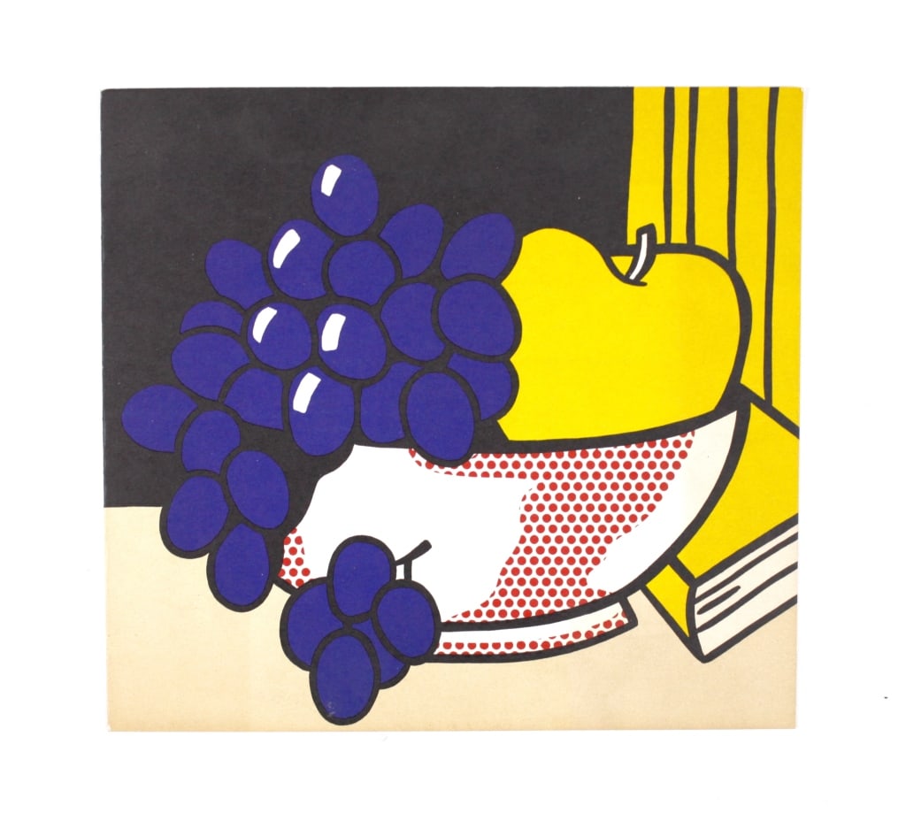 LICHTENSTEIN, ROY. CATALOGUE. TORONTO, 1975: ROY LICHTENSTEIN. PAINTINGS AND GRAPHICS. Toronto: Albert White Gallery, 1975. Catalogue-brochure. 8" x 8.5". Generally very good condition, various imperfections. *Additional images and detailed cond