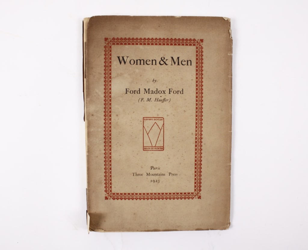 FORD, FORD MADDOX. WOMEN & MEN. LTD ED. 1923 (1 of 2)