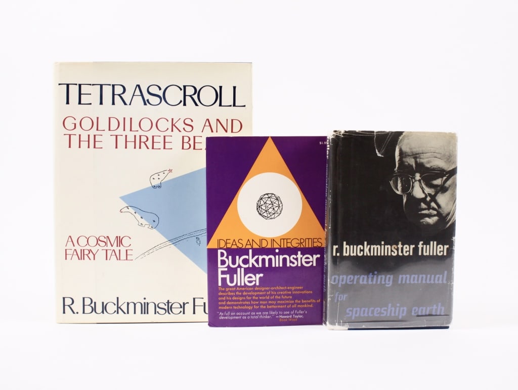 [FULLER, R. BUCKMINSTER] LOT OF 3 VOLUMES TOGETHER (1 of 2)