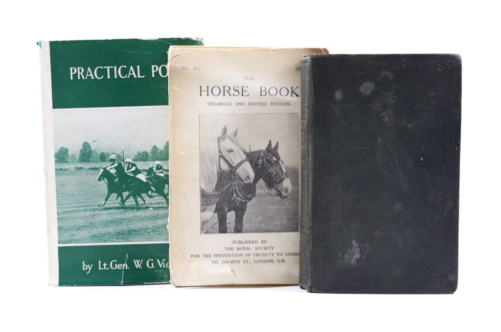 [HORSES] LOT OF 3 VOLUMES SOLD TOGETHER (1 of 5)