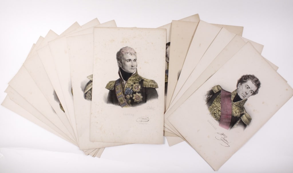 [NAPOLEONIC-ERA] LOT OF 16 PRINTS SOLD TOGETHER (1 of 4)