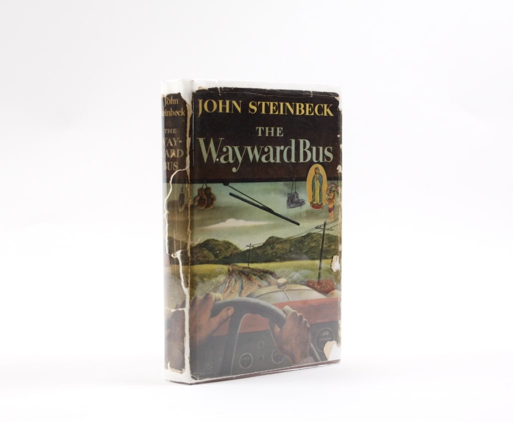STEINBECK, JOHN. WAYWARD BUS. 1947. 1st EDITION (1 of 2)