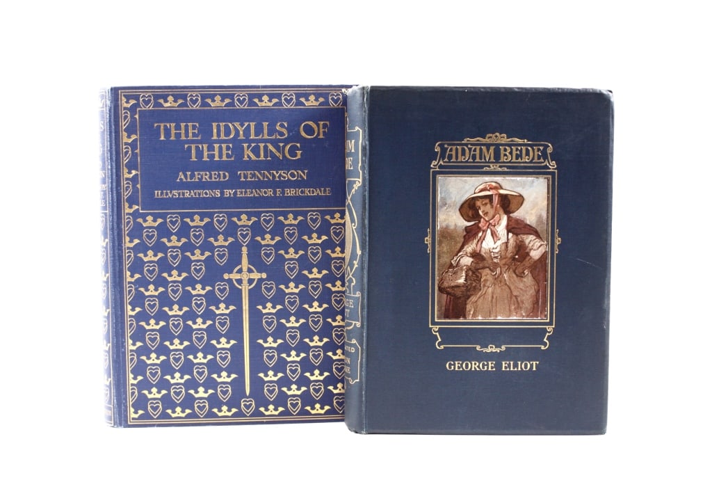 [ILLUSTRATED] ELIOT, GEORGE / TENNYSON. LOT OF 2 (1 of 6)