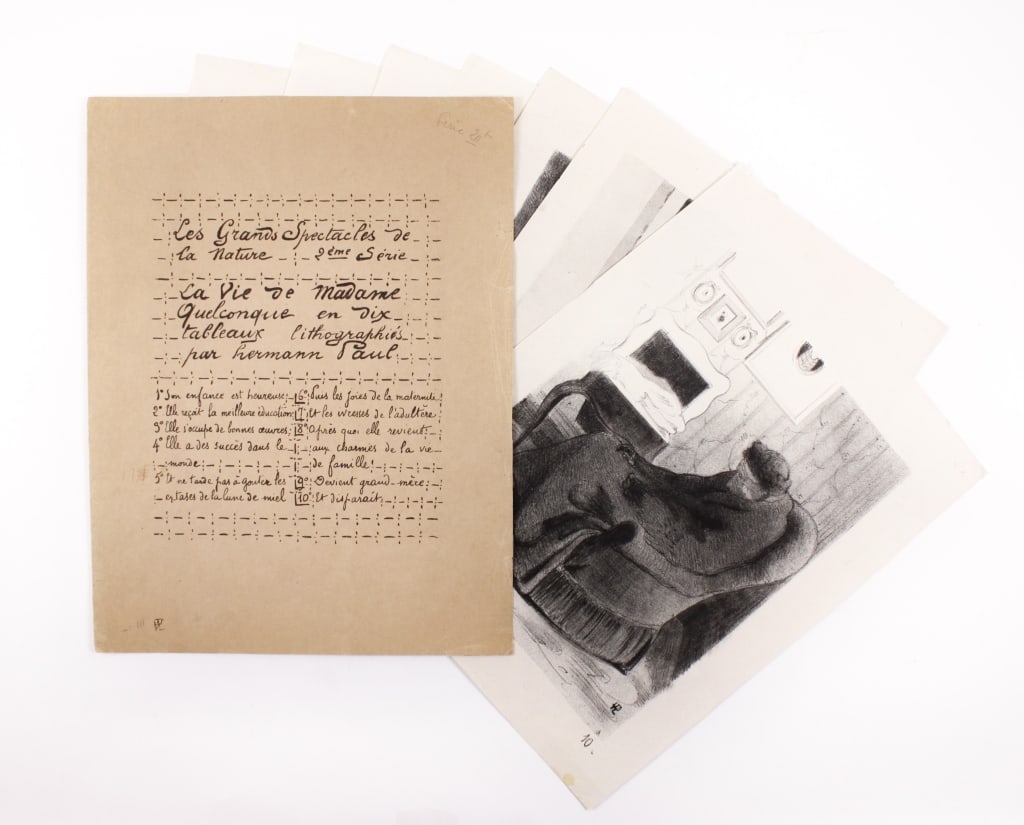 PAUL, HERMANN. LA VIE DE MADAME QUELCONQUE (1895) (1 of 9)