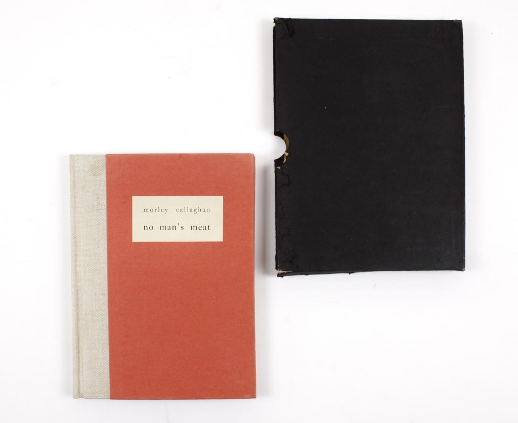 CALLAGHAN. NO MAN'S MEAT. 1931. SIGNED LTD 1st ED (1 of 3)