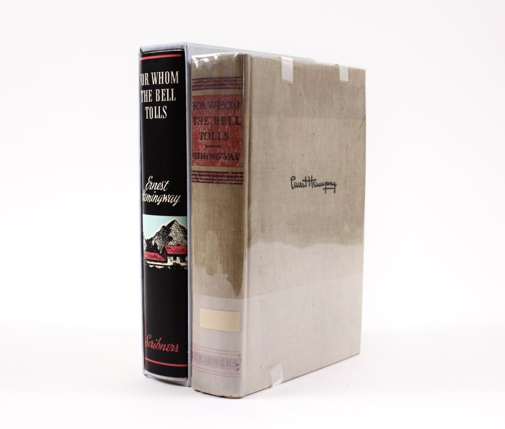 HEMINGWAY. FOR WHOM THE BELL TOLLS. 1st EDITION +1 (1 of 4)