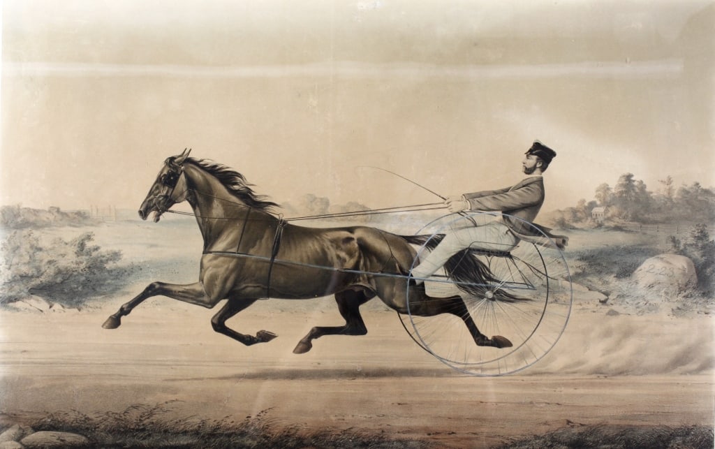 CURRIER & IVES. GEORGE M. PATCHEN, HORSE. 1860 (1 of 4)