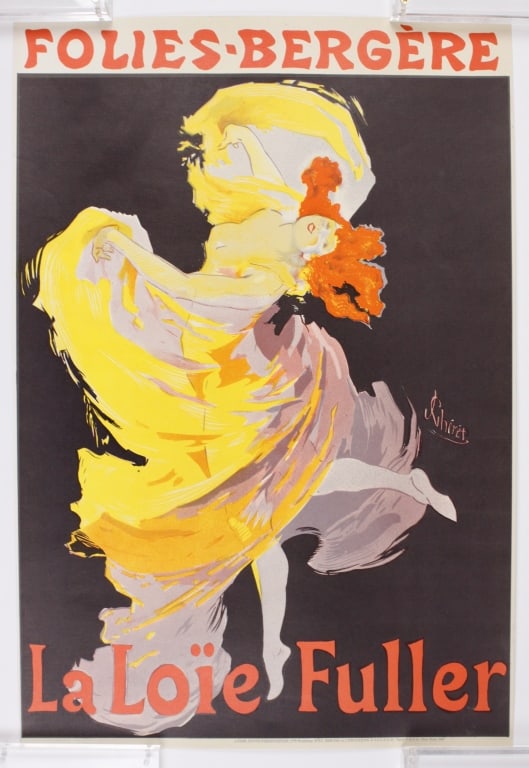 [LITHOGRAPHED POSTER ART] LOT OF 3 (1 of 9)