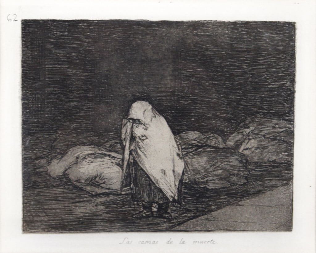 [GOYA] DISASTERS OF WAR, c. 1810. LOT OF 2 (1 of 4)