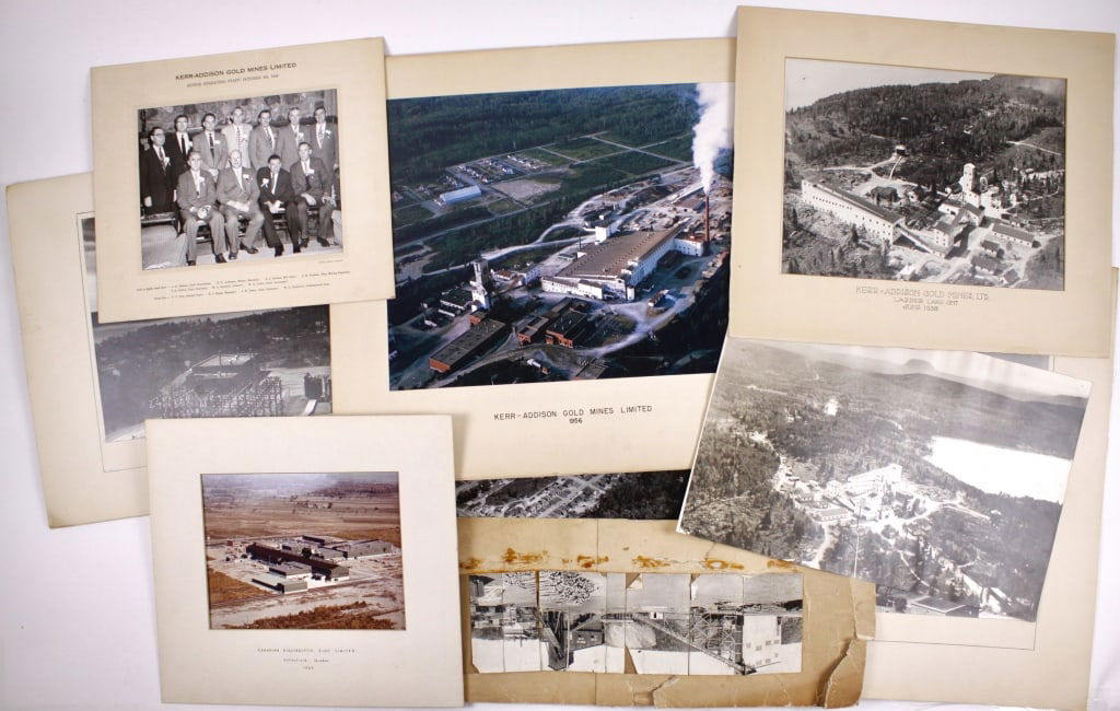 [KERR-ADDISON GOLD MINE, ON]. ARCHIVE OF 14 PIECES (1 of 7)