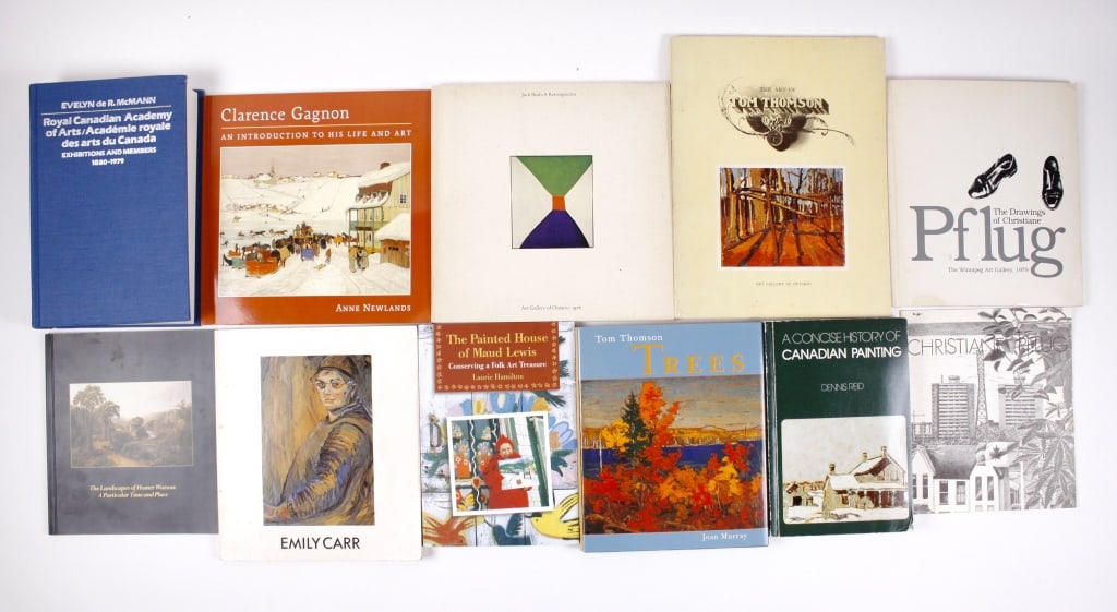 [CANADIAN ART] LOT OF 11 VOLUMES SOLD TOGETHER (1 of 1)