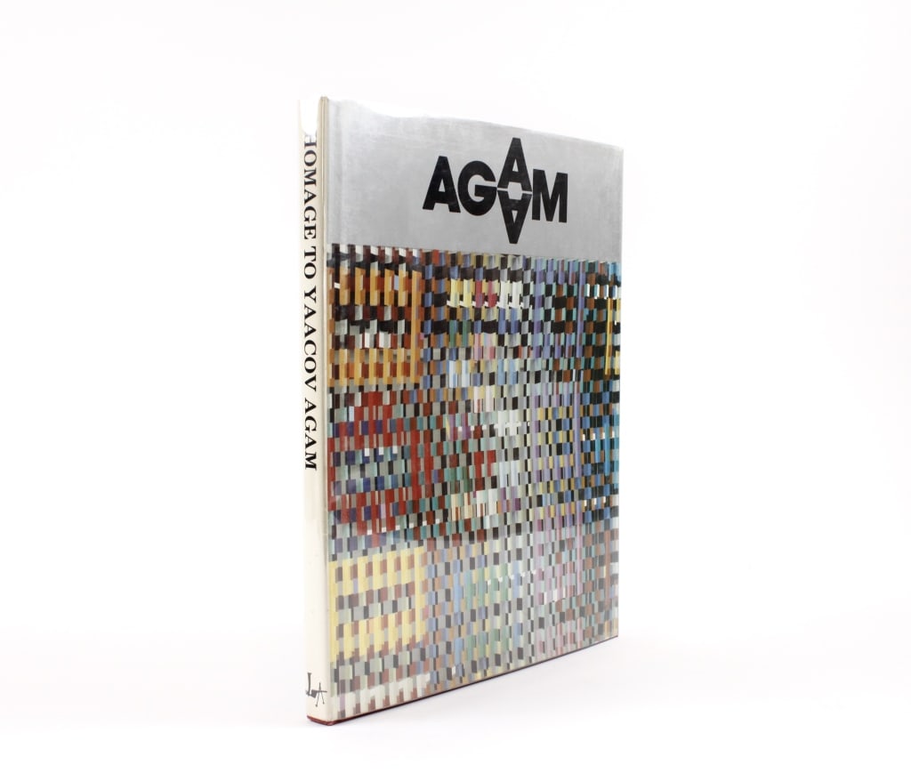 HOMAGE TO YAACOV AGAM. SIGNED, w/2 ORIGINAL LITHOS (1 of 6)