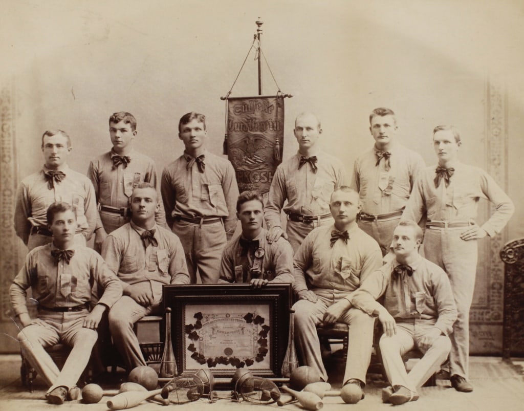 ACTIVE CLASS OF SOUTH TURNVEREIN, OSHKOSH. 1892 (1 of 3)