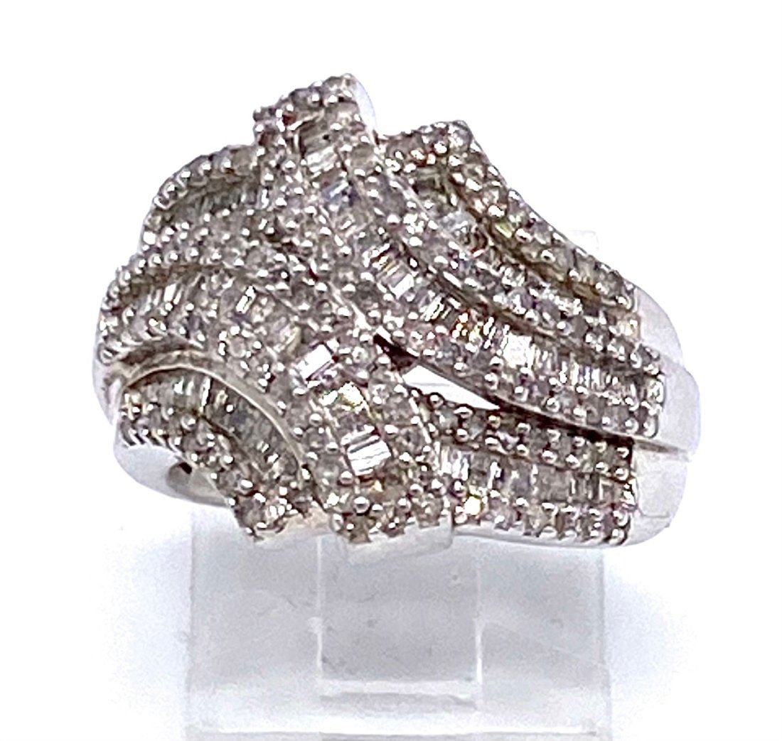 2 ct Diamond Ring set in Sterling Silver (1 of 1)