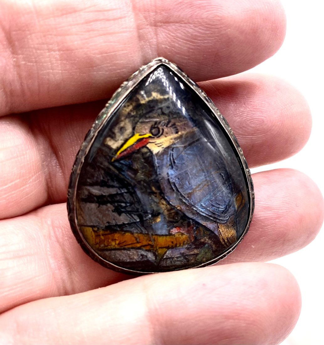 Rare butterfly Wing Sterling Pin (1 of 3)