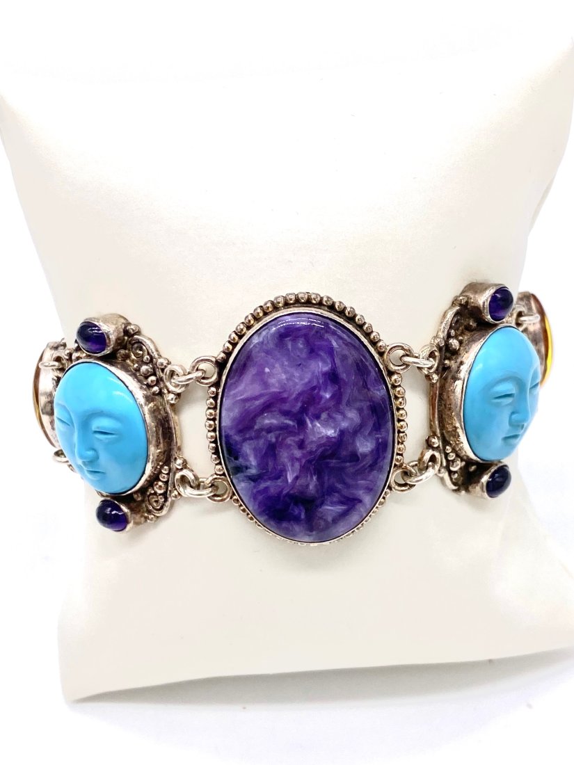 Sterling Silver Sajen Bracelet (1 of 6)