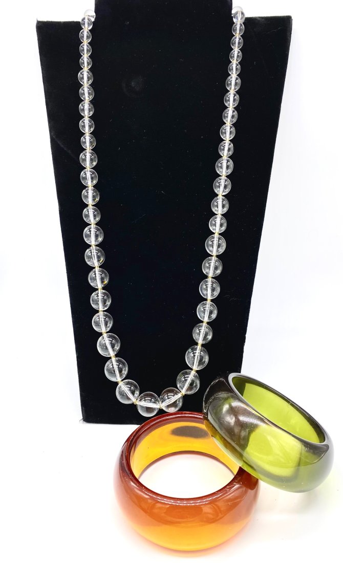 Pools of Light by Joan Rivers +2 Lucite Bangles (1 of 5)