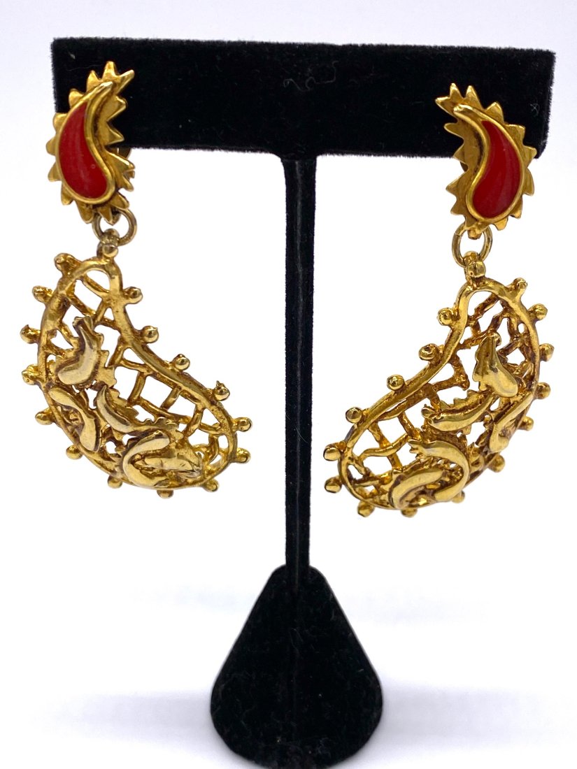 Christian Lacroix 90s Earrings (1 of 8)