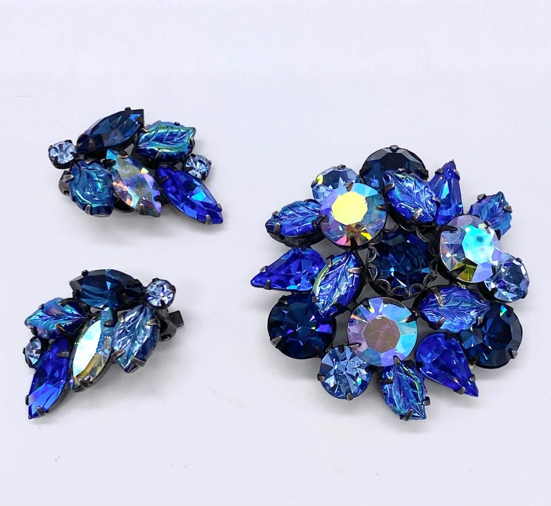 Regency Brooch and Earring Set (1 of 4)