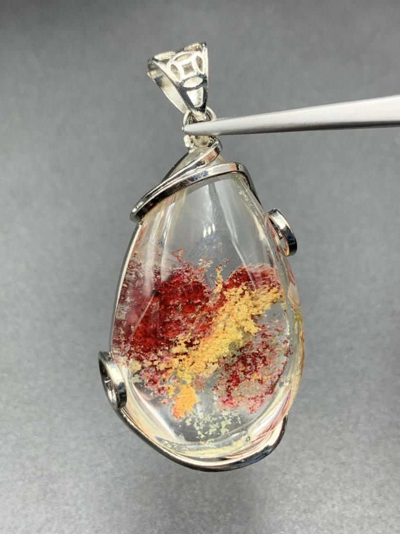 102.15 Cts Awesome Phantom Garden Quartz Pendant (1 of 4)