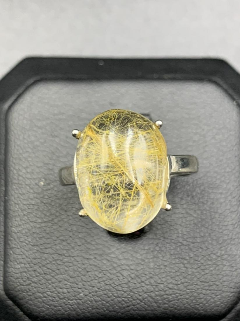 Brazilian Golden Rutile Quartz Ring (1 of 4)