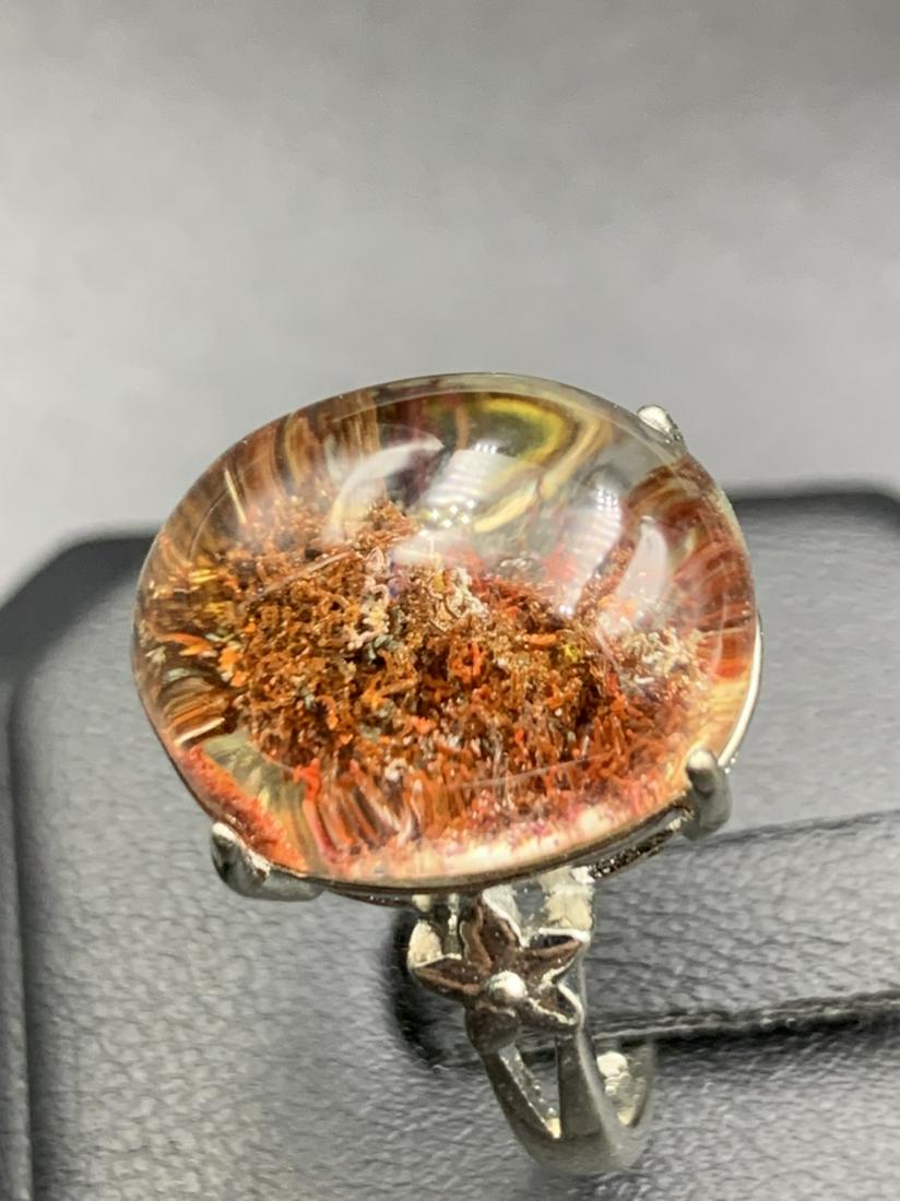 Brazilian Phantom Quartz Ring (1 of 5)