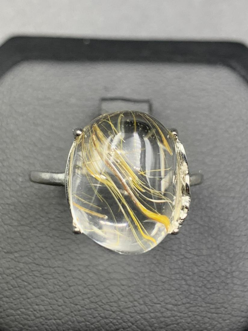 Brazilian Golden Rutile Quartz Ring (1 of 4)
