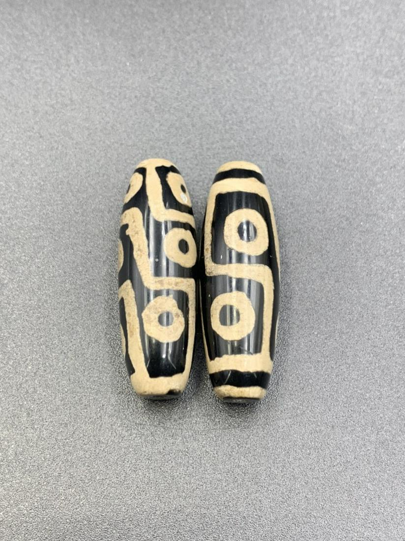 Genuine Agate Beads Pair (1 of 4)