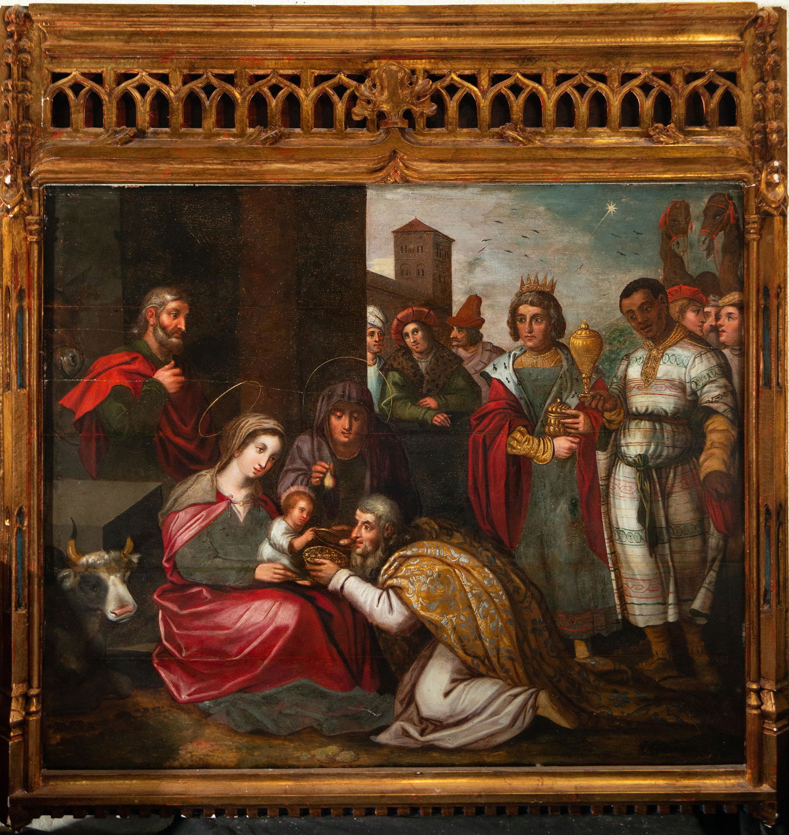 Adoration of Magi, Italian school of the 16th century (1 of 5)