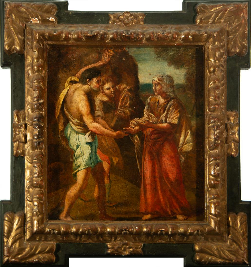The Good Samaritan, Italian school of the XVI - XVII century (1 of 6)