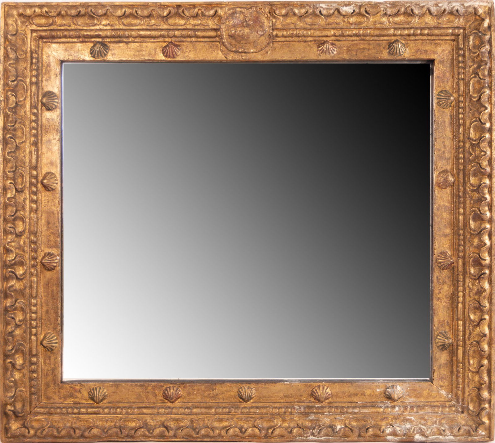 Important Mexican colonial frame transformed into a mirror, Viceroyalty of New Spain, Novohispanic (1 of 6)