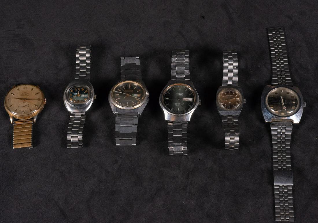 Lot of 6 vintage watches 20th century (1 of 1)