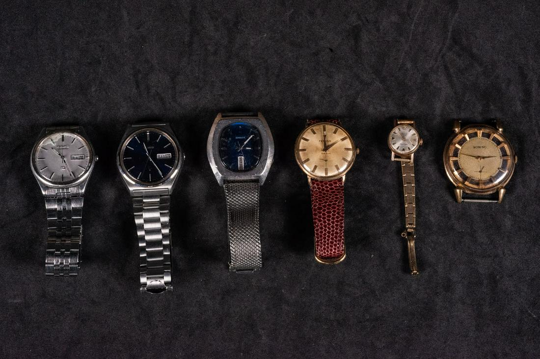 Lot of 6 vintage watches 20th century (1 of 1)