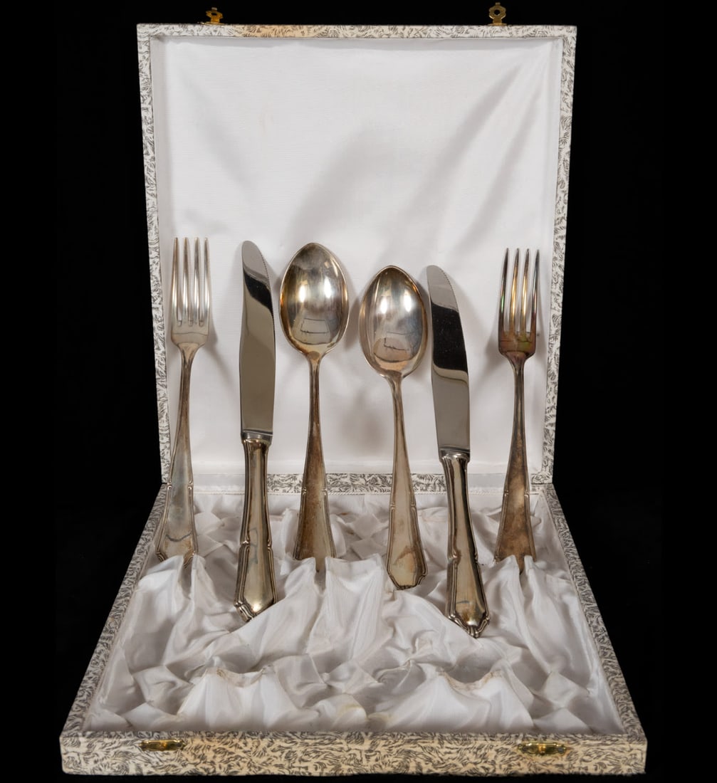 925 silver shop cutlery set