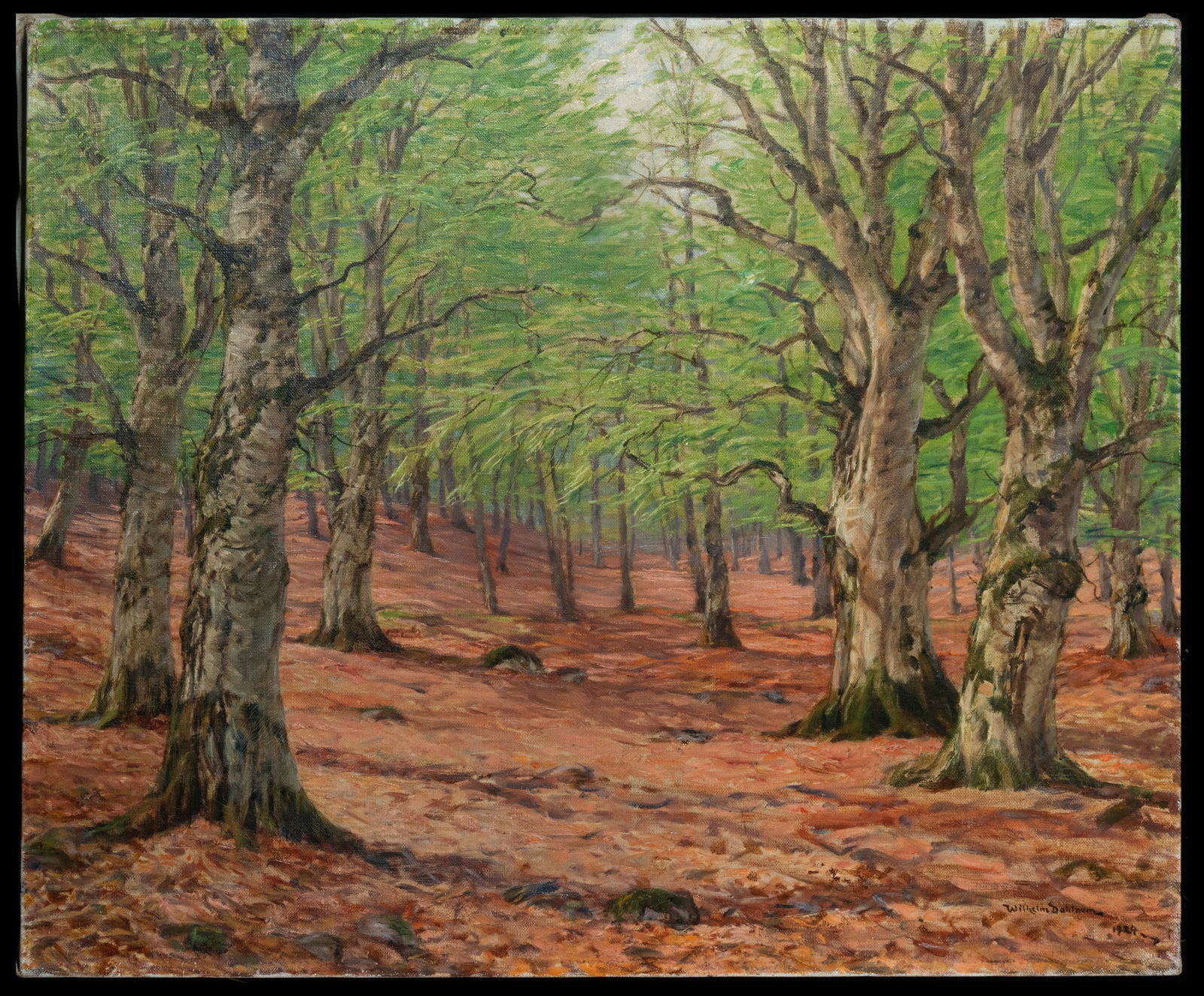 Wilhelm Dahlbom (1855-1928), 19th century Swedish School, signed and dated lower left corner (1 of 8)