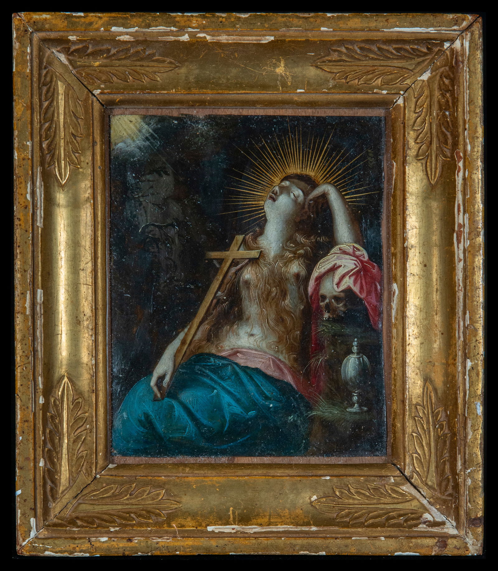 Ecstasy of Saint Mary Magdalene, 17th Century, Italian School (1 of 3)