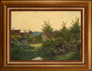 Dutch landscape, signed in anagram V Martin, Dutch school of the 19th-20th centuries (1 of 6)