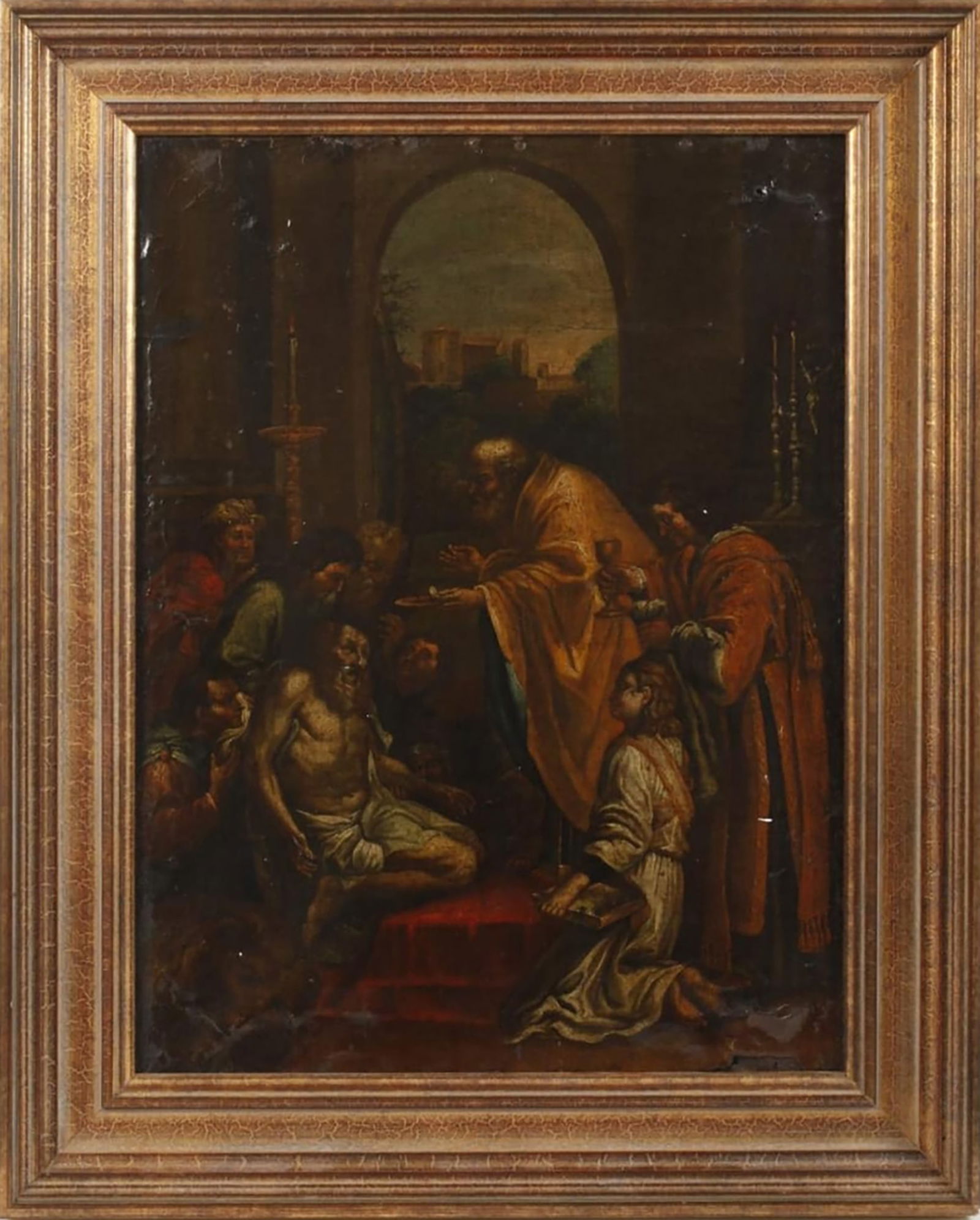 Italian school of Domenico Zampieri (1582-1684) 17th century (1 of 4)