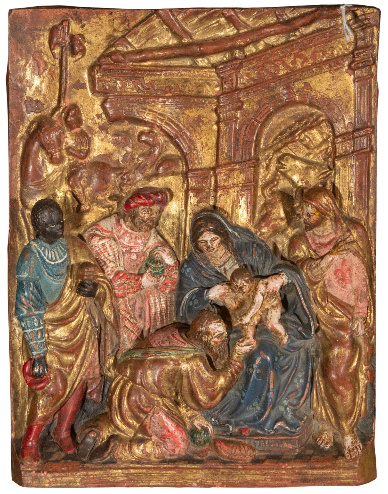 Adoration of the Magi. Spanish School. 19th–20th century. (1 of 3)
