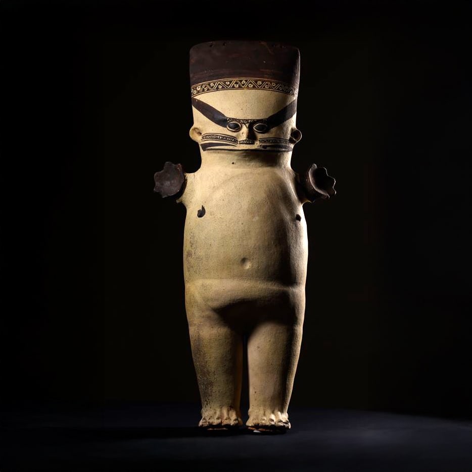Chancay Character / Peru 1200-1400 AD - PRE-COLUMBIAN ART - TRIBAL ART (1 of 5)