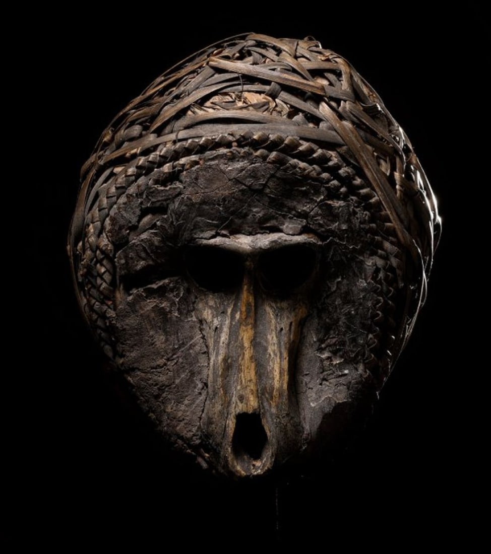 Rare Nkisi Bumba Monkey Totem - African Art - Taxidermy (1 of 5)