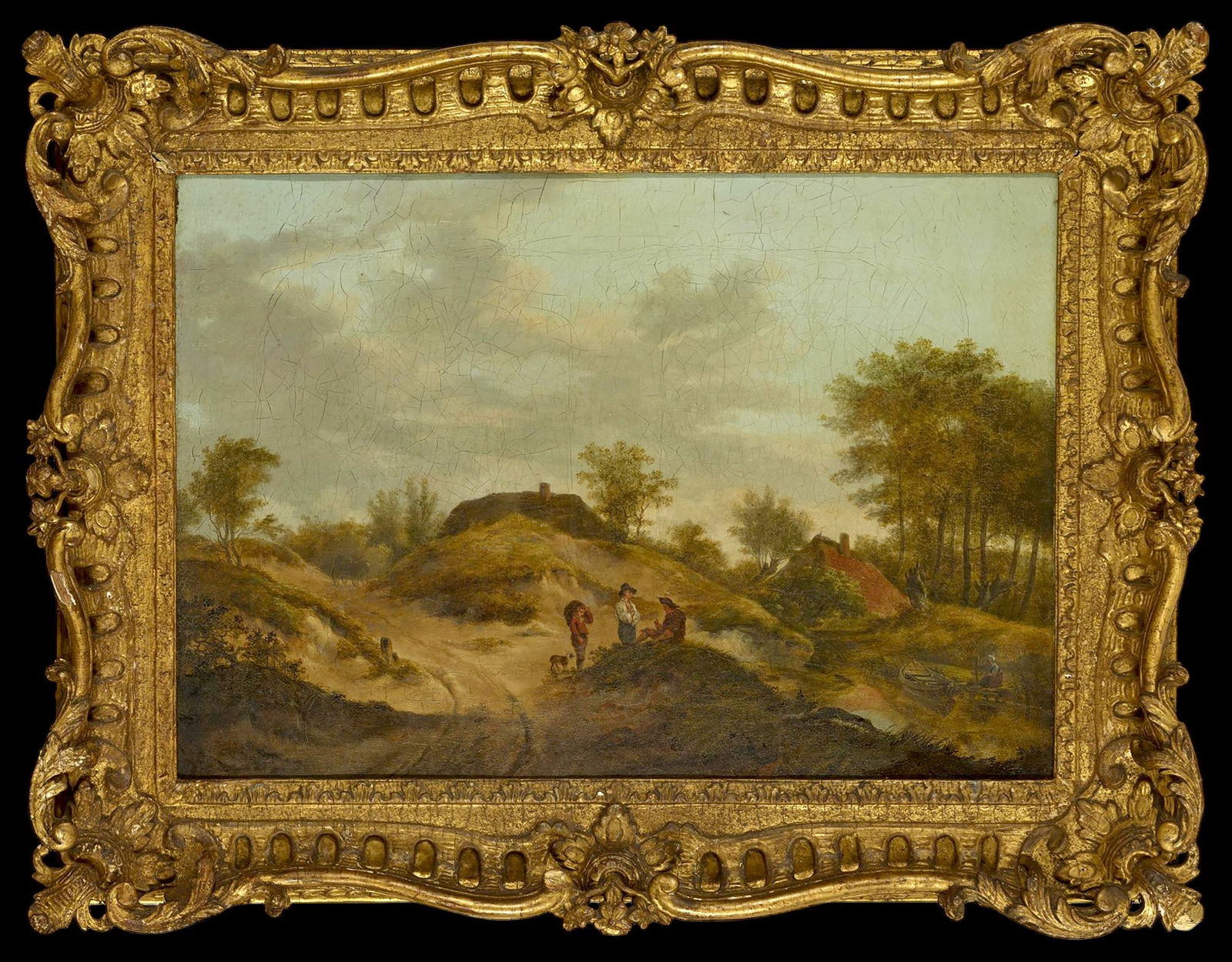 Attributed to Thomas Barker of Bath (Pontypool 1769-1847 Bath) - Country Landscape with Boys (1 of 4)