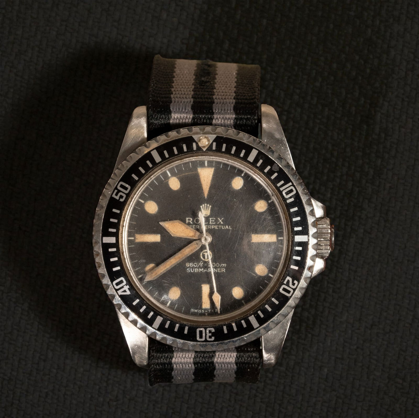Rare Rolex Submariner Military "Milsub" in Steel, year 1978 (1 of 13)