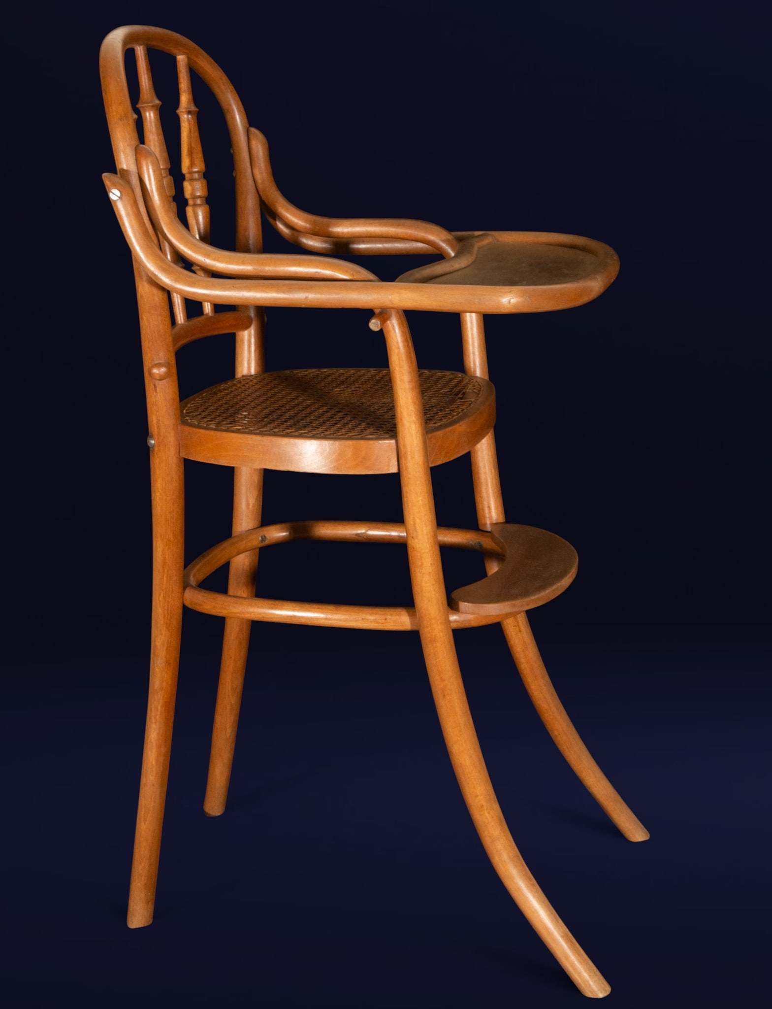 Tonet high chair for children. European School. 20th century. (1 of 3)